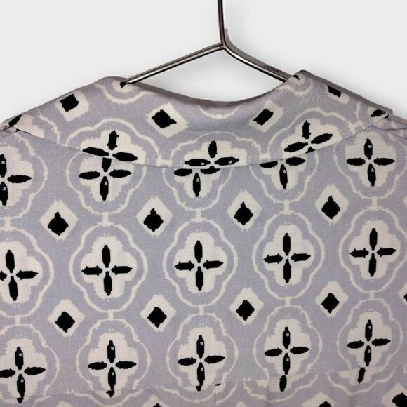 Donna Morgan Womens Dress Sz 6 Grey Jersey Collar Pullover Casual Work Business‎ - Picture 5 of 13